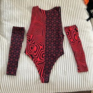 Freedom Rave Wear set